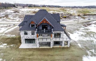 Hall's Lake Estates in Caledon Ontario Luxury Model Home Exterior