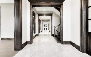 Hall's Lake Estates Luxury Model Home Main entrance hallway